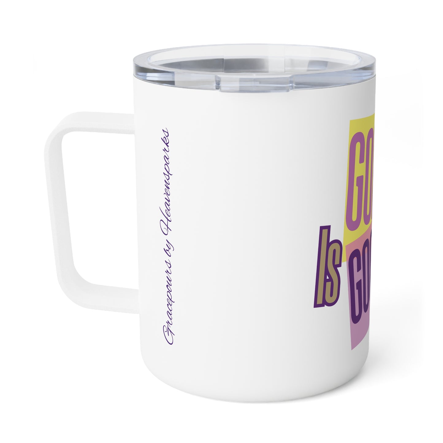 All the Time! Insulated Coffee Mug - 10oz Travel Cup for Daily Inspiration
